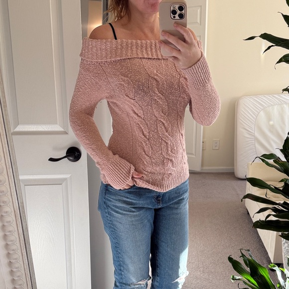 Free People Sweaters - Free People Off the Shoulder Sweater